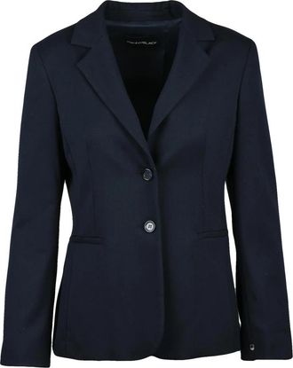 Pennyblack Teutone Blazer - Dames - Blazers - Blauw - XL - Leer - Jassen
