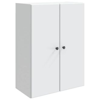 vidaXL Armario De Pared Blanco 66 X 34,5 X 90 Cm Madera De Ingenier&iacute;a Vidaxl