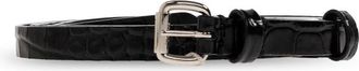Vivienne Westwood Mini Alex Riem - Dames - Riemen - Zwart - ONE Size - Leer - Accessoires
