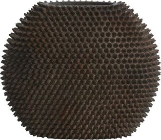 Light & Living Light&living - Vaso Caldras De Pl&aacute;stico Marr&oacute;n - 43x18,5x35 Cm