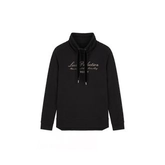 Freddy Felpa Regular Donna con Collo Alto e Fondo Asimmetrico