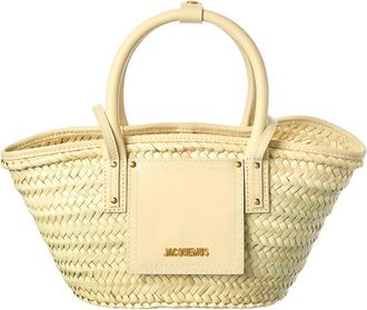 Jacquemus Le Petit Panier Leather Tote