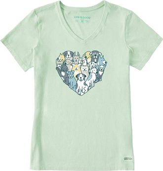 Life is good Life Is Good Crusher V-Neck T-Shirt