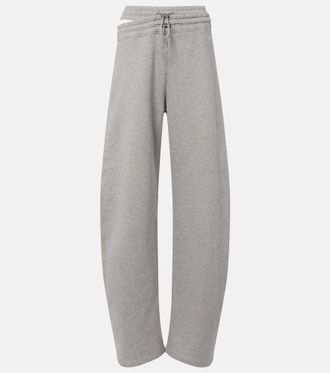 The Attico Cotton jersey sweatpants