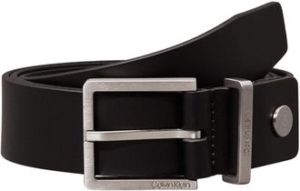 Calvin Klein Mens Casual Adj. Belt 3.5cm K50k504301 Belts, Black (Black), 110