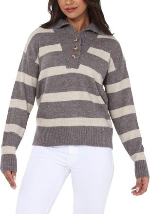 Rain + Rose Polo Sweater