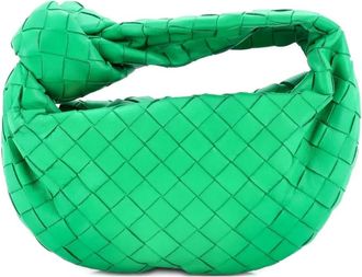 Bottega Veneta Borsa passepartout BV Jodie mini in nappa con design Intrecciato - Verde