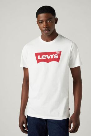 Levi's Camiseta est&aacute;ndar Housemark - Hombre - 2XL - Blanco / White