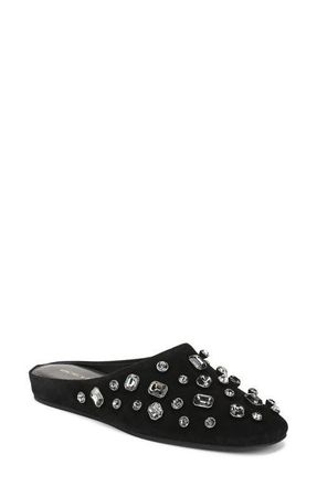 Veronica Beard Narcisa Crystal Embellished Mule in Black at Nordstrom, Size 7.5