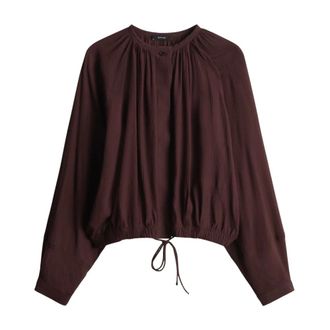 OPUS Blouses & Hemden - Dames - Blouses & Shirts - Bruin - Maat: L