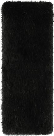 Dolce & Gabbana Sciarpa in pelliccia sintetica - Nero