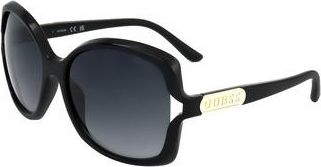 Guess Smoke Gradient Butterfly Ladies Sunglasses GF00057 01B 60