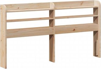 vidaXL Cabecero De Cama Con Estantes Madera Maciza De Pino 135 Cm Vidaxl