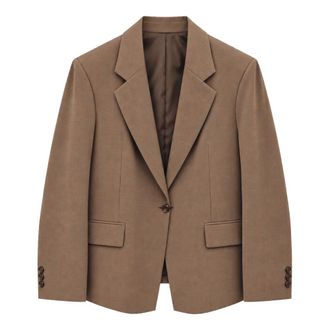 Mars&eacute;m Blazer Sartoriale - - Jackets - Donna - Marrone - 2XL