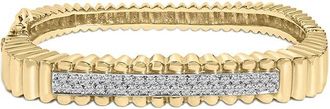 House of Brilliance Haus Of Brilliance 14K 1.25 Ct. Tw. Diamond Bangle Bracelet