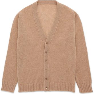 Fortela Wool Cardigan in Beige at Nordstrom, Size Xx-Large Eu