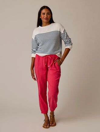 Carve Designs Rue Sweater in Vintage Blue Stripe at Nordstrom, Size Xx-Small