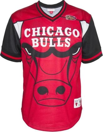 Mitchell & Ness Rode Bulls Jumbotronic Tank Top - Heren - Fitness - Rood - S - Fitness