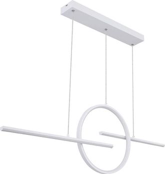 Globo Lighting L&aacute;mpara Colgante - Barral - Blanco - Metal - Gran L&aacute;mpara - Globo