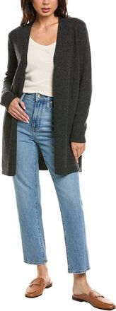The Cashmere Project The Cashmere Project Classic Open 100% Cashmere Cardigan