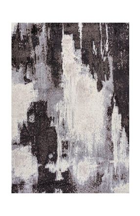 Jonathan Y Designs Zoe Contemporary Bohemian Abstract Marble Area Rug in Charcoal/cream at Nordstrom, Size 4Ft 0In X 6Ft 0In