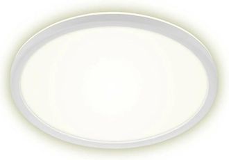 Briloner Plafoniera Led Slim Bioclim&aacute;tica 30 Cm 18w 2400lm Blanca