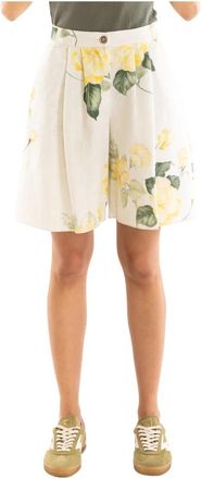 5 Progress Bermuda Shorts - Dames - Korte Broeken - Veelkleurig - S - Katoen - Korte Broeken