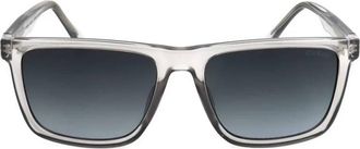 Guess Blue Gradient Square Mens Sunglasses GF00021 27W 55