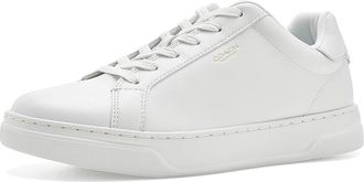 Coach High Line Sneaker Mens Shoes Optic White 1 : 10.5 D - Medium, Leather