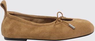 Alohas Ballerine Rosalind in pelle scamosciata con fiocco e punta tonda