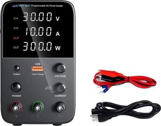 OEM Fuente De Alimentaci&oacute;n De Cc, Salida Ajustable, Pantalla F&aacute;cil De Usar, 4 D&iacute;gitos Wps3010h