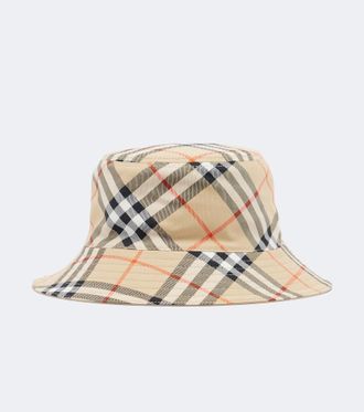 Burberry EKD reversible cotton bucket hat