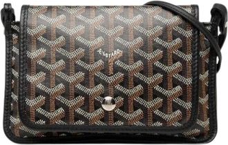 Goyard Pre-owned Plumet Cross Body Bag - Dames - Vintage Schoudertas - Zwart - ONE Size - Vintage