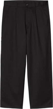 Carhartt Work in Progress Seaton Pant - Heren - Straight fit broeken - Zwart - W31 - Wol - Broeken