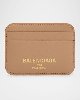 Balenciaga Cash 2.0 Leather Card Holder