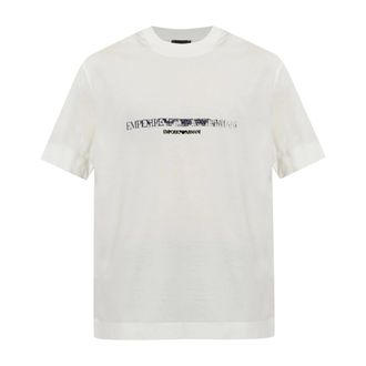 Emporio Armani Hombre, Camisetas, Blanco, Talla: XL