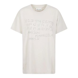 Maison Margiela T-shirts and Polos - female - Maison Margiela - T-Shirts - Beige - M - Tops