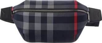 Burberry Check Canvas Belt Bag