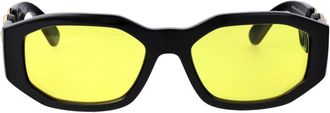 Versace Stijlvolle zonnebril met model 0Ve 4361 - Heren - Zonnebrillen - Zwart - 53 MM - Accessoires