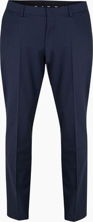 HUGO BOSS Mens Mens H Leon Mm C 224 10245447 01 Straight Leg Trousers - Navy - Size: 40W r