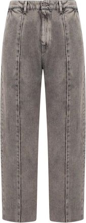 Diesel Straight Jeans, male, Gray, Size: W29 Straight Jeans