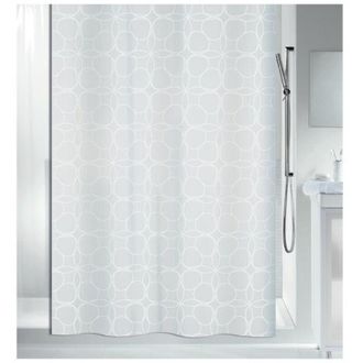 Spirella Spirella - Cortina De Ducha Poli&eacute;ster Filigran 180x200cm Blanco