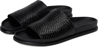 Vagabond Effie Leather Woven Sandals Womens Sandals Black : EU 40 (US Womens 10) M