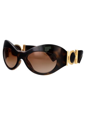 Versace Womens Sunglasses 0ve4462 Havana Injected