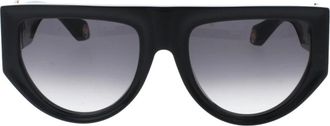 Roberto Cavalli Stijlvolle zonnebril met glazen - Dames - Zonnebrillen - Zwart - 56 MM - Accessoires