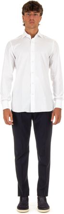 Ermenegildo Zegna Trofeo Cufflink Cotton Shirt