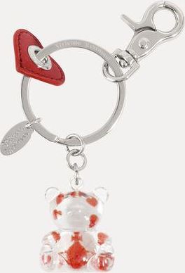 Vivienne Westwood Teddy Resin Keyring Resin Red One Size Unisex