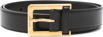 Saint Laurent Leather-loop Belt