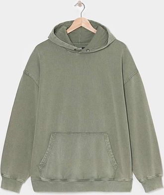 Jacamo Acid Wash Oversized Hoodie
