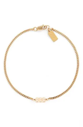 Set & Stones Angel Numbers Bracelet in Gold/888 at Nordstrom